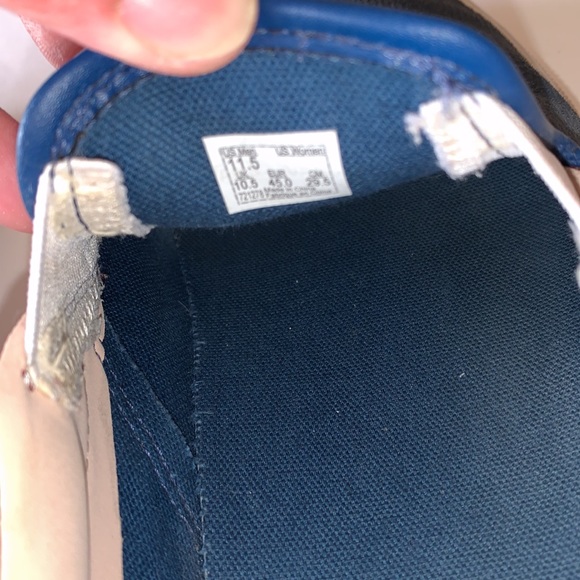 Men’s vans low top maroon and blue size 11.5 - Picture 6 of 6